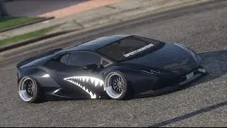 GTA V | Lamborghini Huracan Stanced ( Cinematic / Chill Edit )