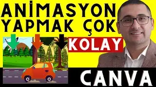 CANVA İLE ANİMASYON YAPMAK ÇOK KOLAY - ANİMASYON , ÇİZGİ FİLM YAPMAK İÇİN CANVA KULLANABİLİRSİNİZ