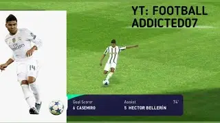 Casemiro very long range shot in pes mobile 😍😍what a goal!😍😍😍🔥