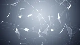Modern Plexus Background Light Gray