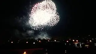 Final 3 mins of Castle Park Fireworks, Colchester