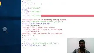 PYTHON - (INTERACTIVE MODE AND SCRIPT MODE)
