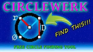 CircleWerk - A Simple Point to Circle Calculator 