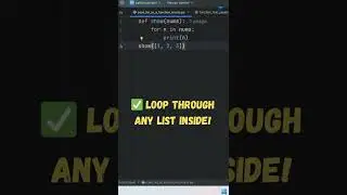 Python for Data Science – Pass List to Function in Python 🧠 