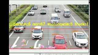 Optasia Deep Learning Vehicle Counting , Central Expressway, Singapore