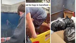 Dumpster Diving Tik Tok Mashup Trash Treasure Hunt! #tiktoktrends #tiktokmashup #tiktokjune2020