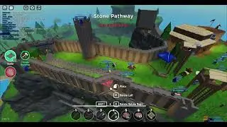 Survival game event - building castle.