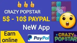 CRAZY POPSTAR NEW PAYPAL PAYING APP/ MAKE MONEY ONLINE 
