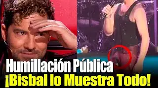 😲 David Bisbal: ¡Su pantalón reveló MÁS de lo esperado! 😳