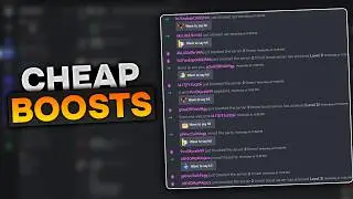 How to get Server Boosts at the CHEAPEST Cost!! (Special Trick)
