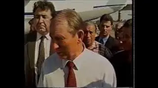 Харьков. 1992г. Кучма на ХАЗе