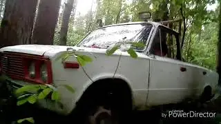 Offroad на ваз-2106 в лесу