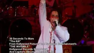 Clipe Oficial de 30 seconds to Mars - The Kill [Tema de O Invisível] HD