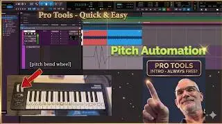 How to Use Pitch Automation in Pro Tools Intro