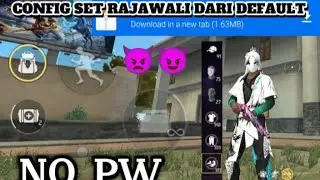 CONFIG SET RAJAWALI & ANGEL BIRU DARI DEFAULT | FF BIASA | NO PW