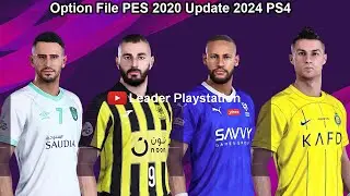 Option File PES 2020 Update 2024 V2 PS4