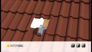 Suporte Intersol para telhados coloniais