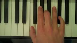 How To Play an F Augmented Triad on Piano