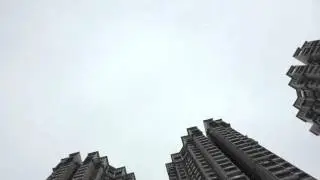 Hubsan H501S X4 testing transmitter off daytime