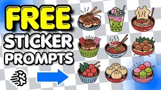 Use These AI Prompts to Make Sellable Sticker Packs