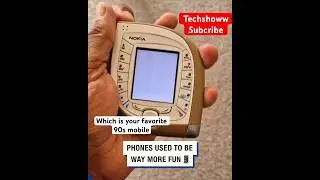The Best Old-School Mobile Phones #tech #shorts #short #shortsvideo #viralvideo #oldisgold #nokia