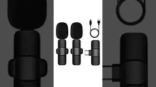 Micrófono Lavalier Inalámbrico Portátil Conexión Tipo C: Ideal para Android, STREAMING Grabación
