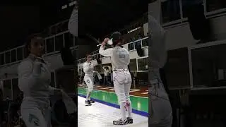 No tempo, no alvo, no match point!🤺