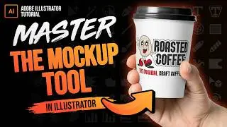 Mockup Tool in Adobe Illustrator 2025 - Complete Beginner Tutorial