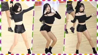 [4K] 191103 치어리더 임여은 직캠 (CheerLeader Focus) -'에버글로우_Adios' (Fancam) By.JJaGa !인천 전자랜드 vs 동부 DB #인천 삼