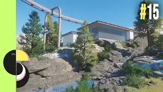 Modern Gondola Station in the Mountains! 🚞 | Cold Climate Zoo #15 | Speedbuild | Planet Zoo