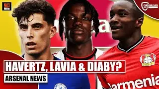 ARSENAL TO MAKE HAVERTZ BID! Lavia instead of Caicedo? Arsenal lead the race for Diaby?
