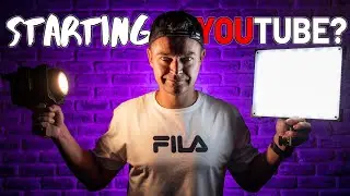 PERFECT YouTube beginner light? | Sutefoto L60B | Panel VS COB light