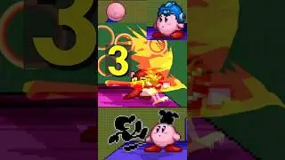 KIRBY ALL HATS!? PART 3 #shorts #smash #gaming