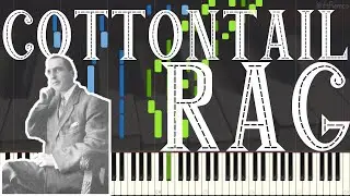 Joseph F. Lamb - Cottontail Rag 1959 (Ragtime Piano Synthesia)
