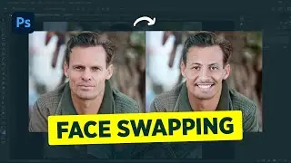 EASILY FACE SWAP in Photoshop (In Minutes)
