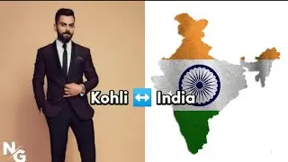 What If Cricketers were Countries ft. Kohli, Dhoni, Sachin
