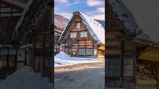 Most beautifull village in Japan. Shirakawa-go