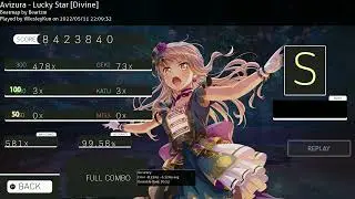osu! - Avizura - Lucky Star (Divine) 5.54* FC