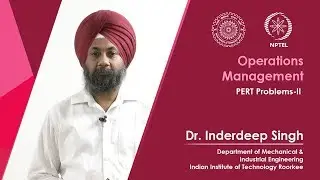 Lecture 38 PERT Problems-II