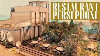 Restaurant Persephone Speed Build - CC - The Sims 4