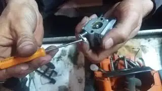 Stihl 230 with a Chinese WAlbro carburetor