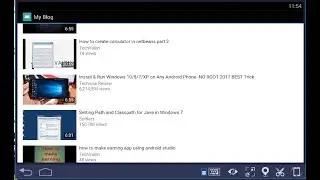 how to convert blog to app or you-tube channel to app