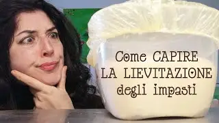 Come capire la LIEVITAZIONE degli impasti con LIEVITO MADRE.