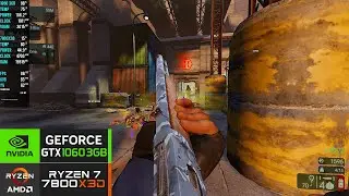 Killing Floor 2 (KF2) | GTX 1060 3GB | Low vs Maximum Settings | 4K