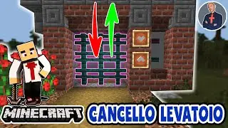 HOW TO MAKE A WORKING DRAWBRIDGE IN MINECRAFT (PE PS4 XBOX SWITCH)