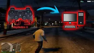 COMO JOGAR GTA 5 COM O CONTROLE DE PS3 NO PC