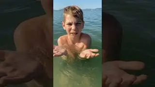 BELEPISILTEM A BALATONBA💦🫣 #shorts