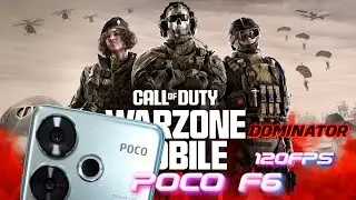 😱 СМОТРИ, КАК POCO F6 рвет WARZONE MOBILE в клочья! 🚀