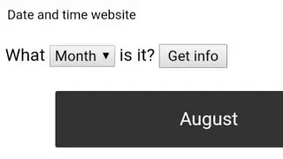 Creating Date and Time Website in JavaScript Block Editor App | HTML & JS | Create Your Own Website