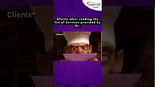 Clients Reaction after seeing Our Extensive Services List | Samyak Infotech